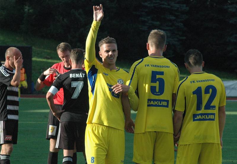 BRANKA NEPADLA. Varnsdorf doma remizoval 0:0 s Českými Budějovicemi.