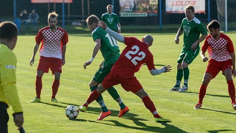 0:5! Fotbalisté Vilémova doma proti Českému Brodu vyhořeli.