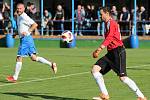 DALŠÍ JARNÍ VÍTĚZSTVÍ. Vilémov (v zeleném) doma porazil 2:0 Lovosice.