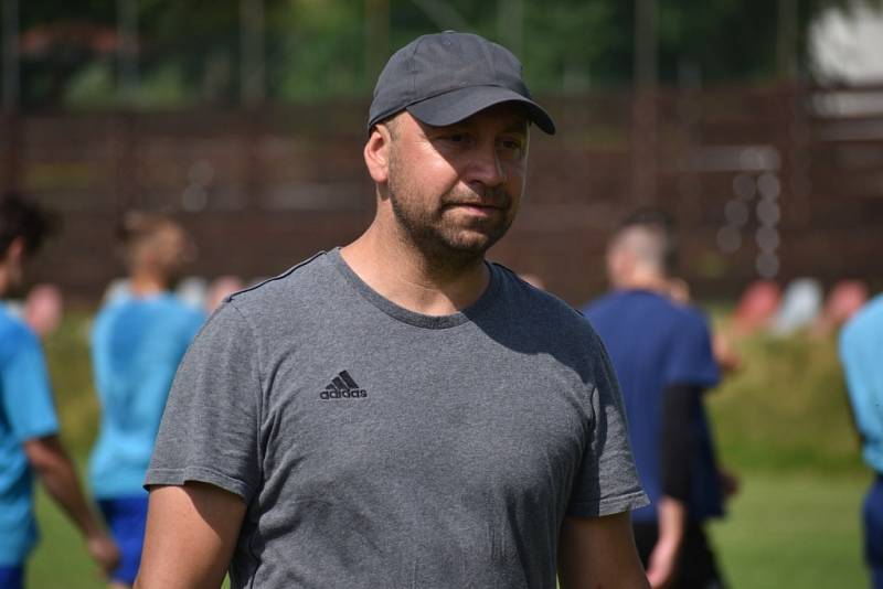 Pavel Drsek, trenér FK Varnsdorf.
