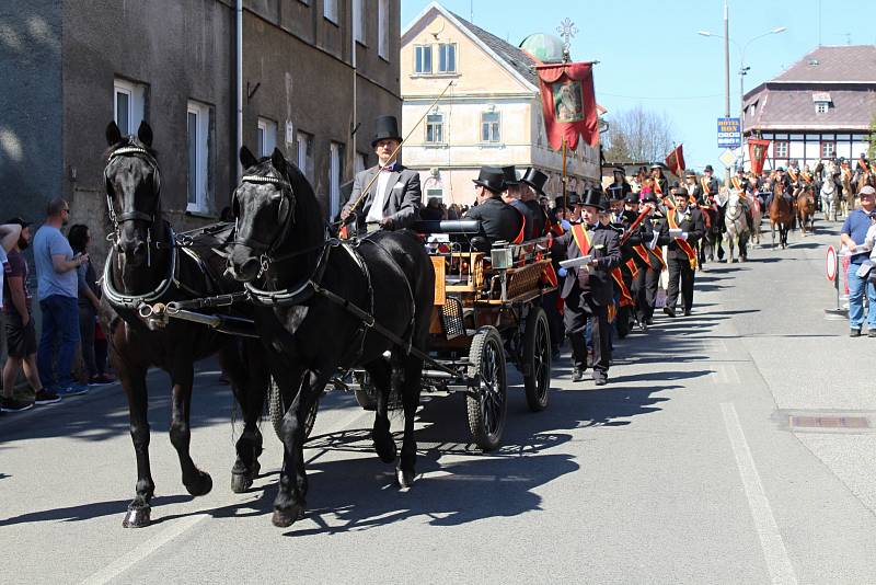 Velikonoční jízda v Mikulášovicích