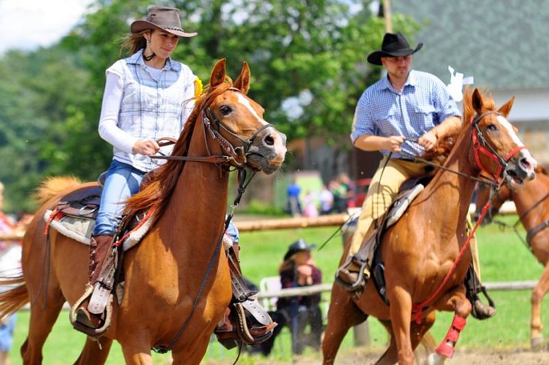 V Království si užívali rodeo 