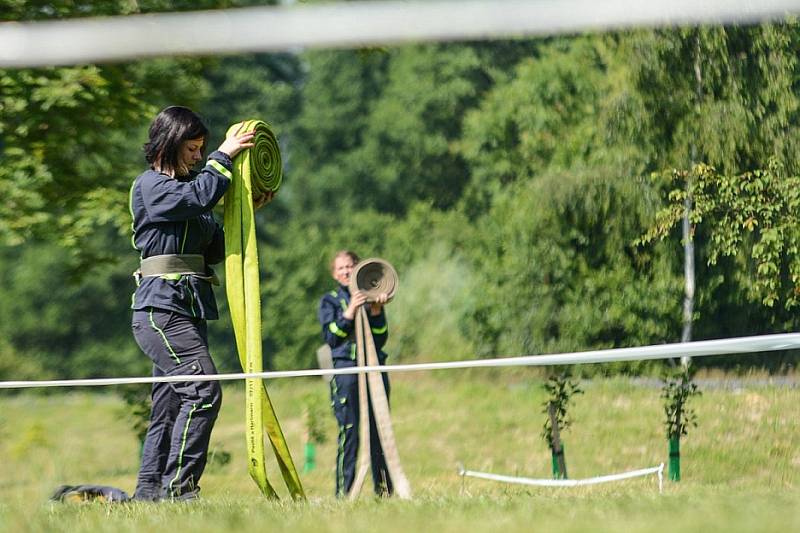 Hasiči změřili síly na soutěži v Jiříkově 