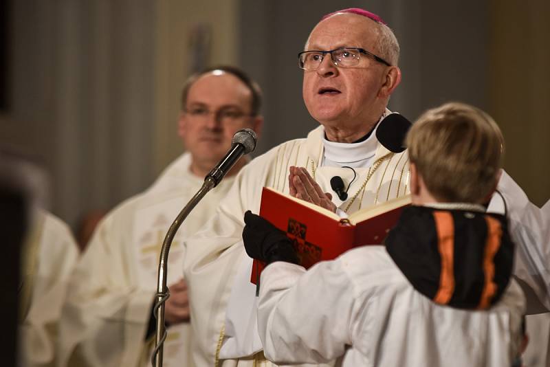 MŠI celebroval litoměřický biskup Jan Baxant.