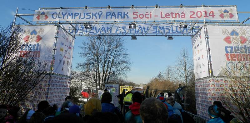 Školáci z Varnsdorfu si vyzkoušeli Olympijský park v Praze na Letné.