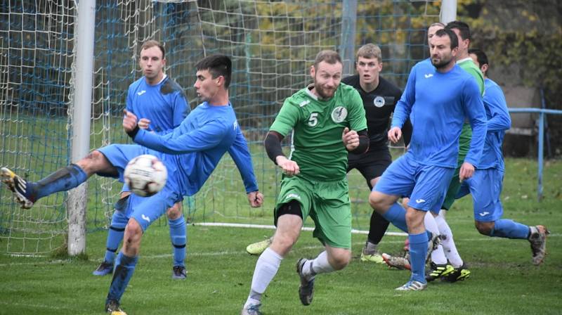 Fotbal, I.B třída: Křešice - Heřmanov 4:2.