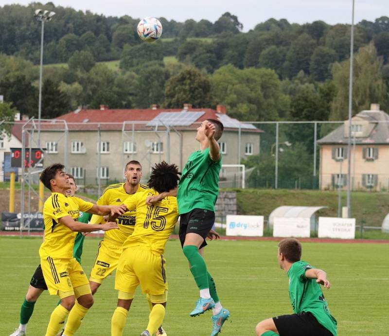 Fotbal, druhá liga: Varnsdorf - Příbram 1:2.