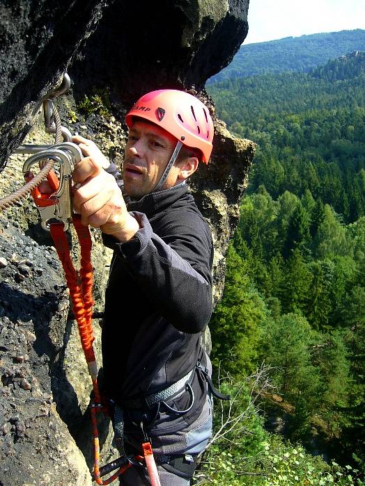 V Děčíně by měla vzniknout první legální via ferrata v České republice.