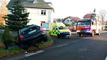 Dopravní nehoda v Rumburku.