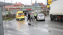 K dopravní nehodě chodce s nákladní Avii došlo v pondělí v dopoledních hodinách v Děčíně.