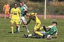 Varnsdorf – Jablonec B 6:0. Od pondělí budou jablonečtí hráči opět nabírat kondici a sílu. Na hráče čeká od 12. do 15. července soustředění v Modré u Děčína, kde tým odehraje další přípravný zápas. Foto: FK Jablonec/Jan Bendl