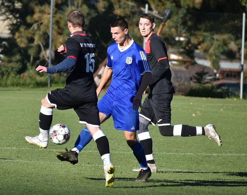 I.B třída, skupina A: Dobkovice - Dušníky 1:8 (0:5).