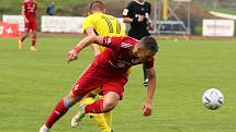 Druhá fotbalová liga: Varnsdorf - Třinec 3:0 (0:0).