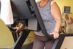 Božena Novotná z Markvartic cvičí v děčínském Fitness Classic Gym Lady