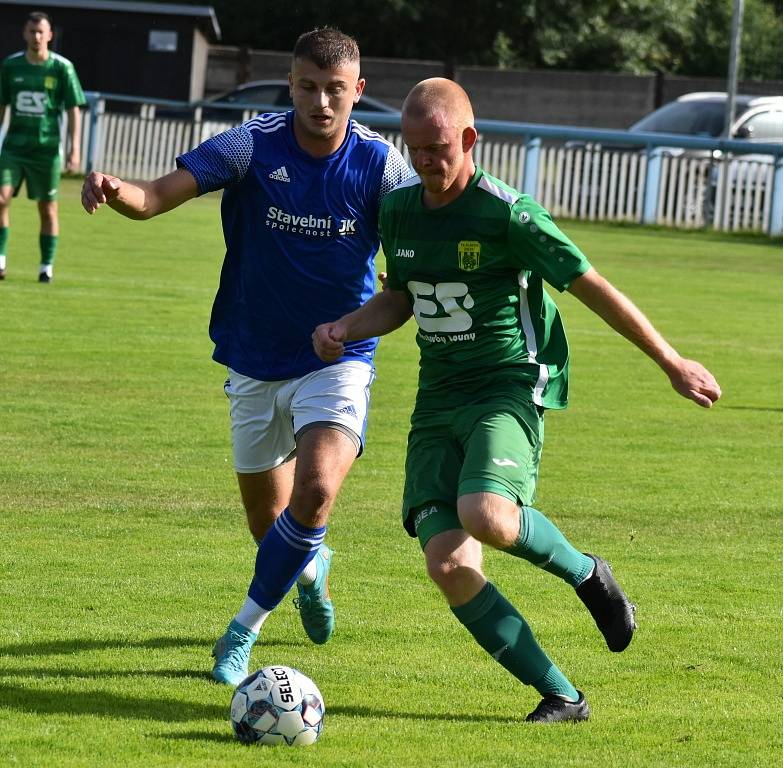 Krajský přebor: Jílové - Žatec 1:4.