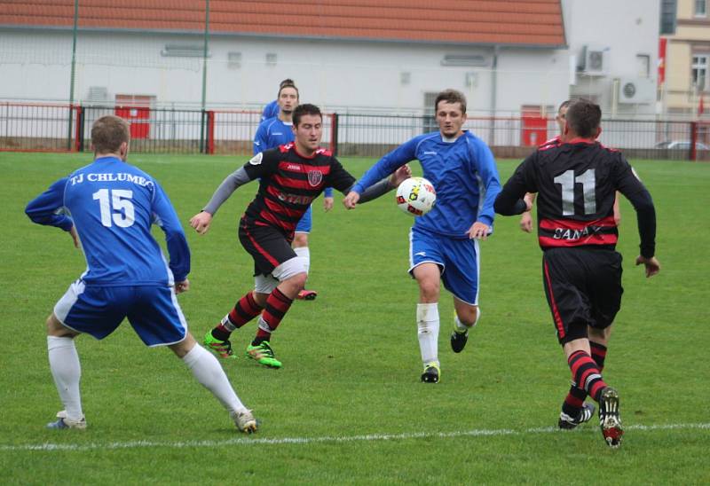 UNION DĚČÍN doma porazil Chlumec 2:0.