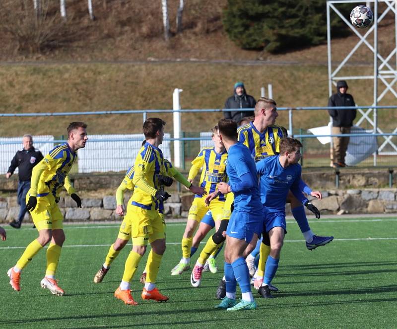Fotbalisté Varnsdorfu doma porazili Liberec B 5:0.