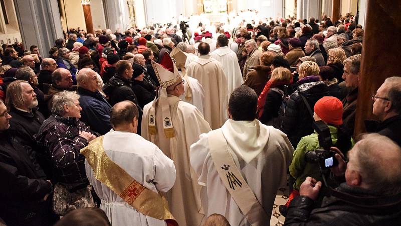 MŠI celebroval litoměřický biskup Jan Baxant.