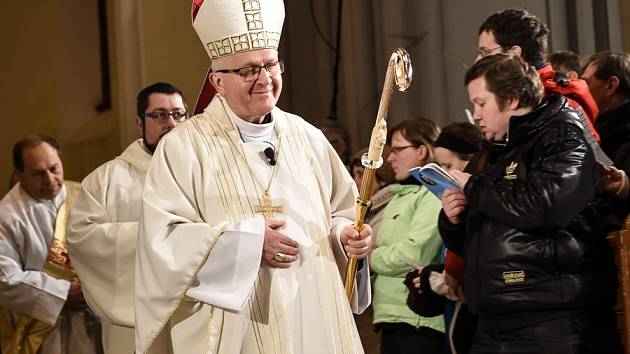 MŠI celebroval litoměřický biskup Jan Baxant.