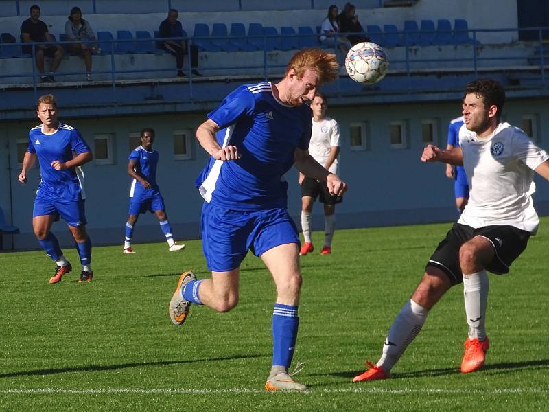 PORÁŽKA. Fotbalisté Modré prohráli v Lovosicích zaslouženě 0:2.