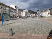 Masarykovo náměstí v Děčíně. Ilustrační snímek