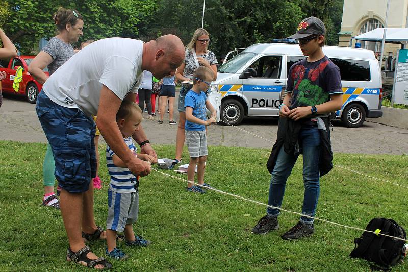 Velký dětský den na děčínské Střelnici.