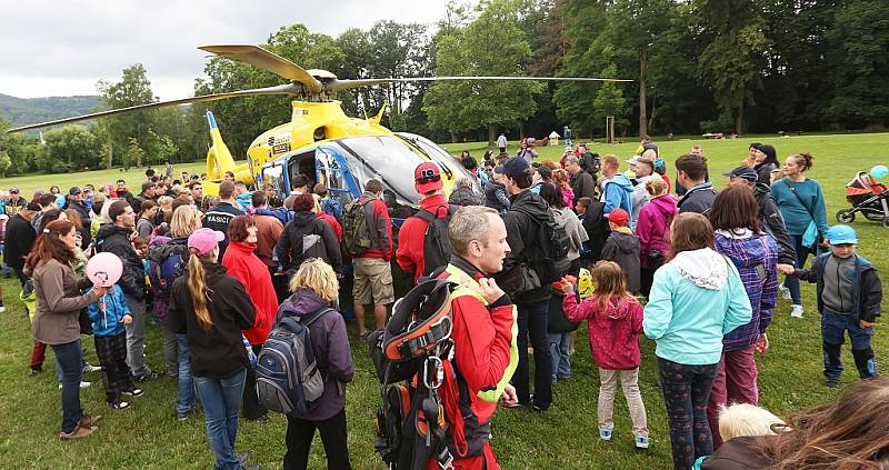 Den záchranářů Ústeckého kraje 2015 se konal v Děčíně 