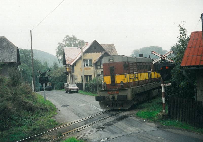 Kozí dráha na historických fotografiích.