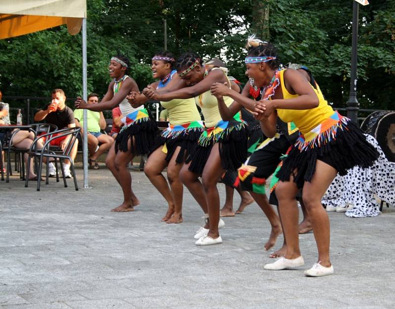 Skupina IYASA ze Zimbabwe vystoupila v pátek v Děčíně.