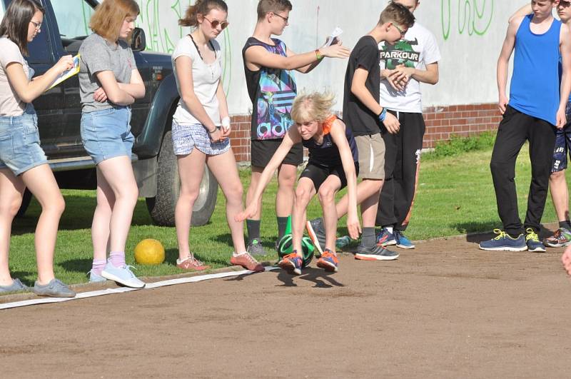 PĚT DISCPLÍN. Děti sportovaly ve Varnsdorfu.