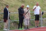 RUMBURSKÝ STADION hostil 1. ročník mítinku v chůzi.