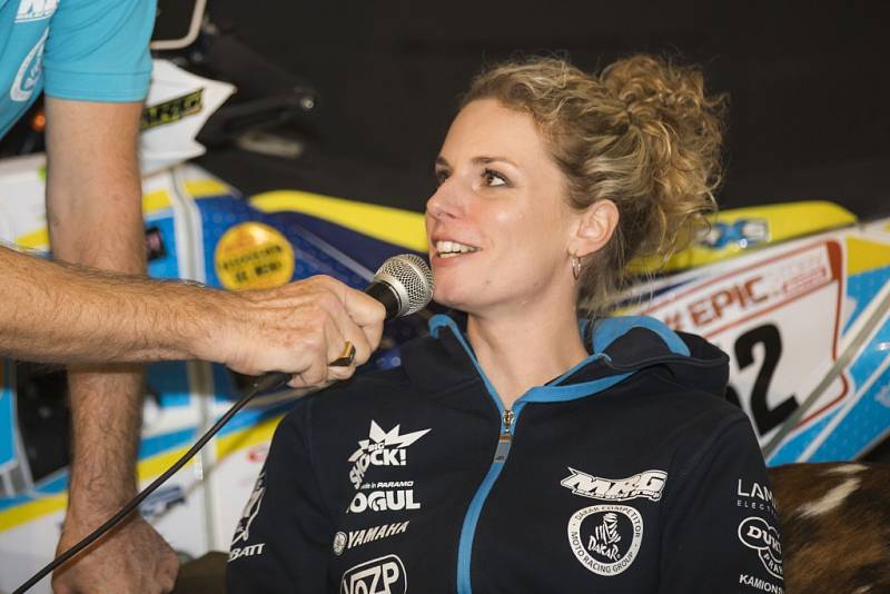 DAKAR SE BLÍŽÍ. Olga Ollie Roučková už se nemůže dočkat.