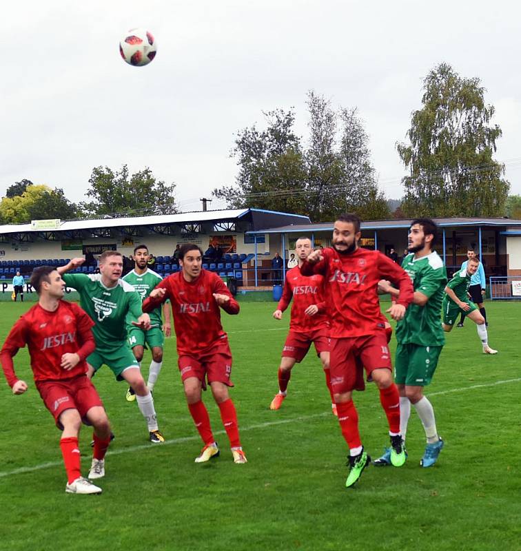 Nečekaná porážka. Vilémov doma podlehl Perštejnu 0:1.