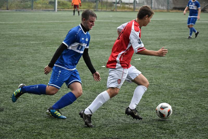 Pohár ÚKFS: Junior Děčín - SK Šluknov 0:1 po penaltách.