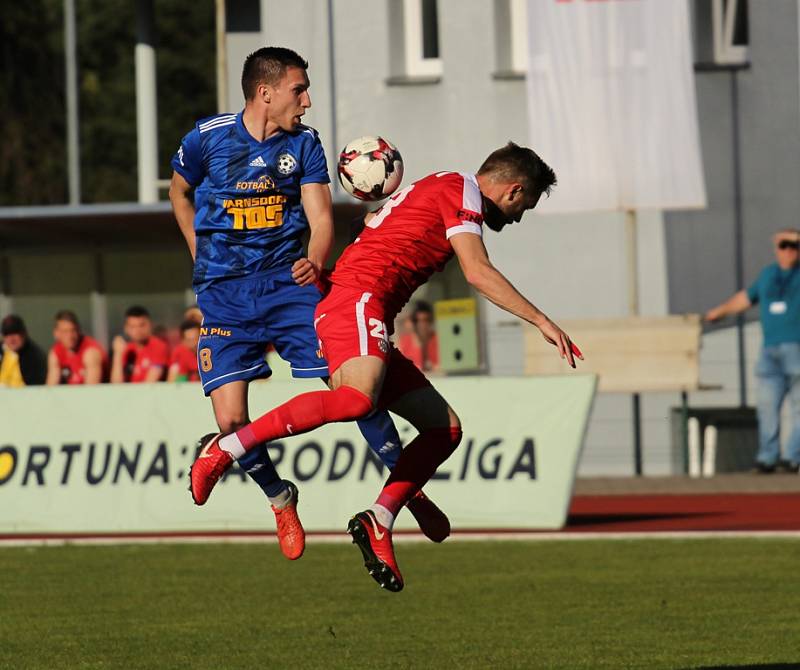 PARÁDA! Varnsdorfští fotbalisté doma porazili 2:0 Brno.