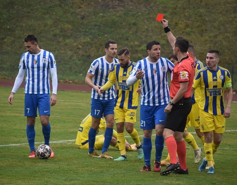 Varnsdorf doma porazil Prostějov 3:1. Rozhodl obrat ve druhém poločase.