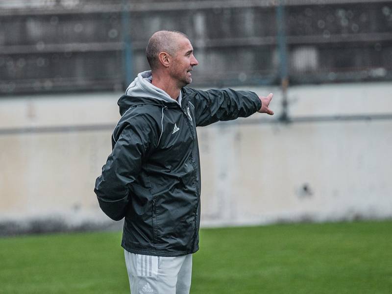 Miroslav Holeňák, trenér FK Varnsdorf. Foto: MFKV/Filip Ježek