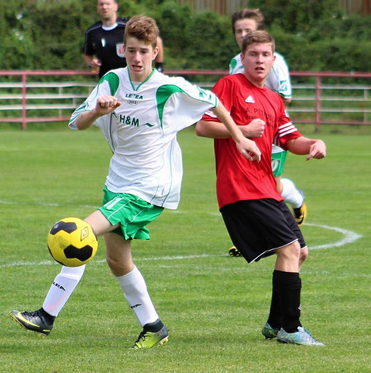 DAŘILO SE. Dorosty Junioru Děčín doma porazily Louny.