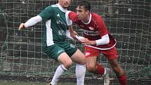 Fotbal, I.A třída: Junior Děčín - Pokratice 2:1 (0:0).