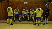 Sálovka, veteráni: Futsal Varnsdorf - Nota Děčín 3:1.