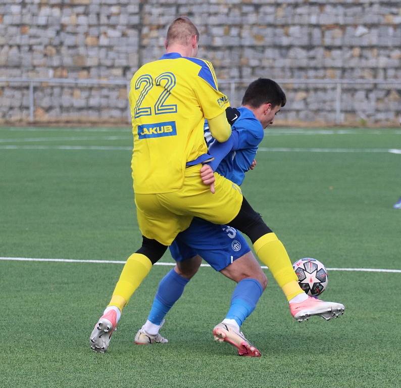 Fotbalisté Varnsdorfu doma porazili Liberec B 5:0.