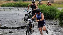 Triatlon Železný knedlík 2018 absolvovalo téměř 120 závodníků.