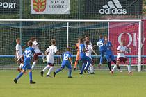Z mezinárodního fotbalového turnaje mladších žáků v Modřicích. Ten letošní se odehraje v termínu 5. až 7. srpna.