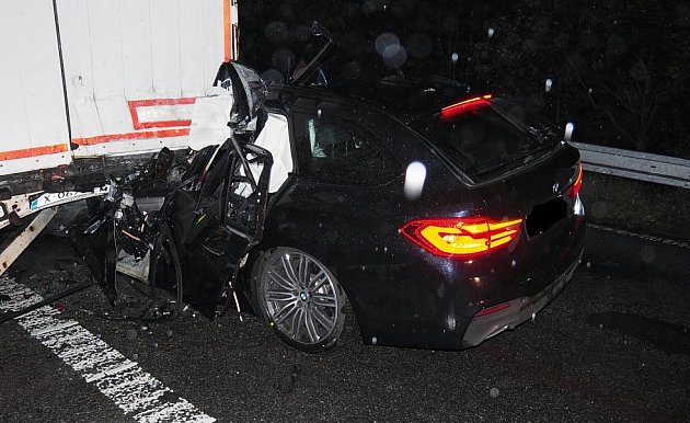 Nehoda 83 kilometr dálnice D1 ve směru na Brno