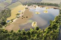 •Přírodní rezervace u rybníka Štěpán po revitalizaci prokoukne.