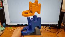 3D model a 3D tisk.