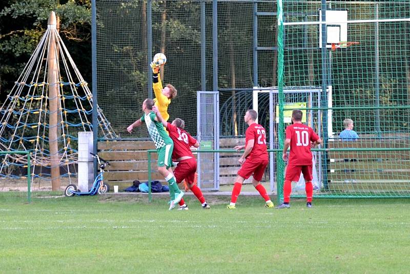 Perštejn (červení) - Jiřetín 1:0