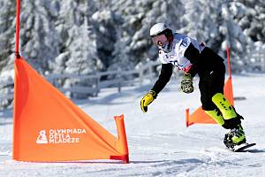 Snowboardista Filip Mareš.