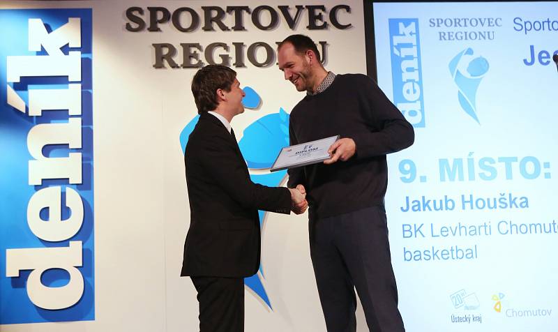 Vyhlášení nejúspěšnějších sportovců regionu Chomutovsko.