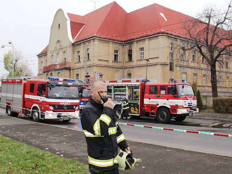 V ubytovně v Chomutově hořelo.